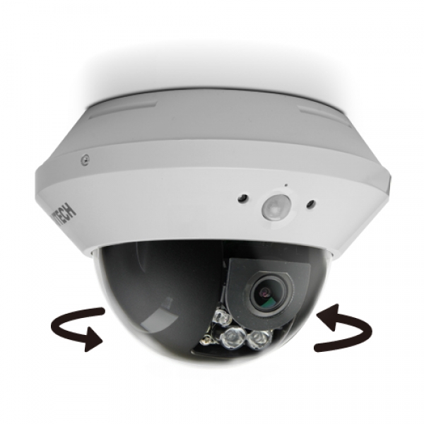 AVT1303AP / F28, HD-TVI, IR Dome Camera, 1080p, Motor PAN